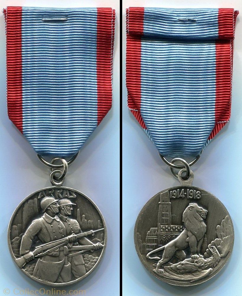 Médaille d'Arras militarium insigne medaille arras
