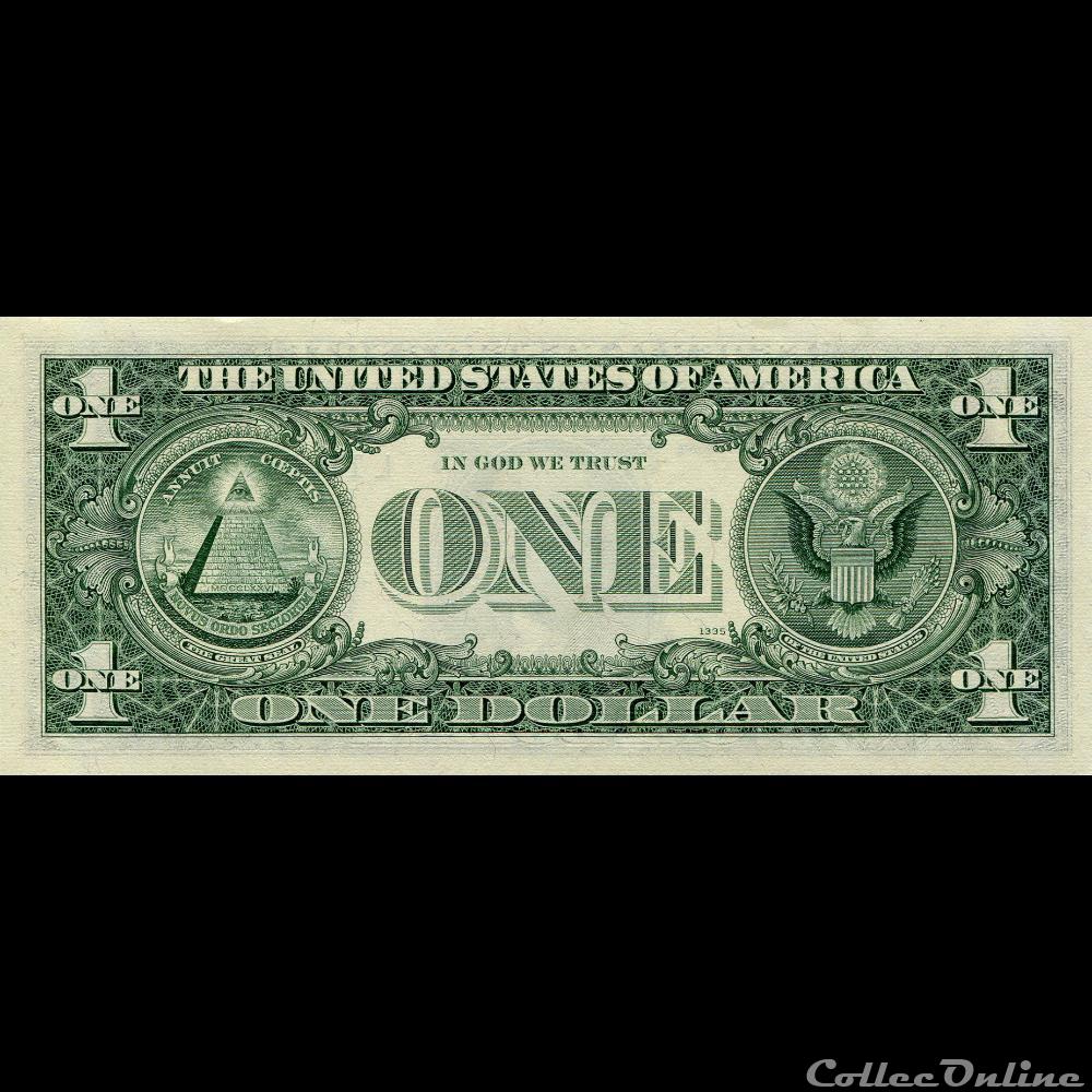 L- 1$ Federal Reserve Notes - Small Size 1969A Series billet amerique du nord etat uni l 1 federal reserve notes small size 1969a series