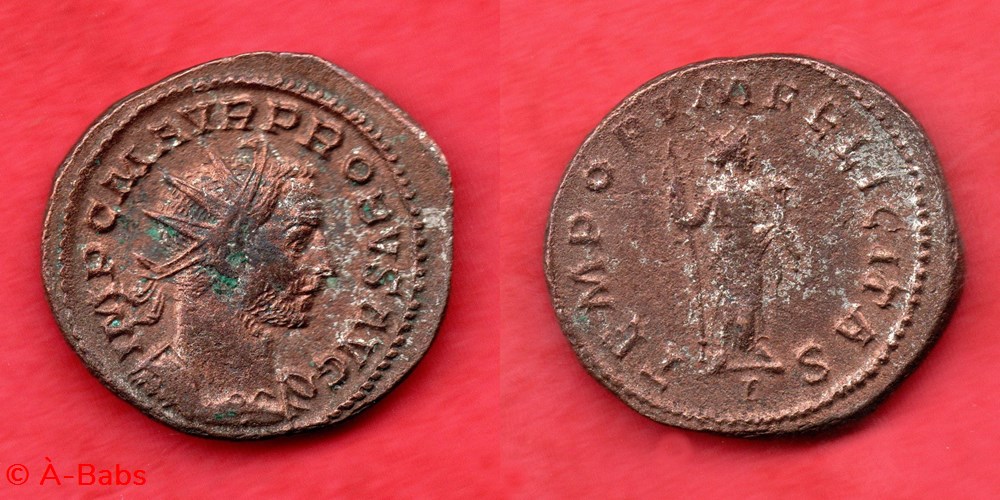 PROBUS - TEMPORVM FELICITAS - RIC 52 monnaies antiques romaines imperiales et republicaines probus temporvm felicitas ric 52