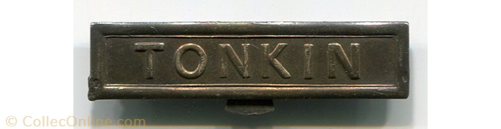militarium medaille insigne barrette tonkin