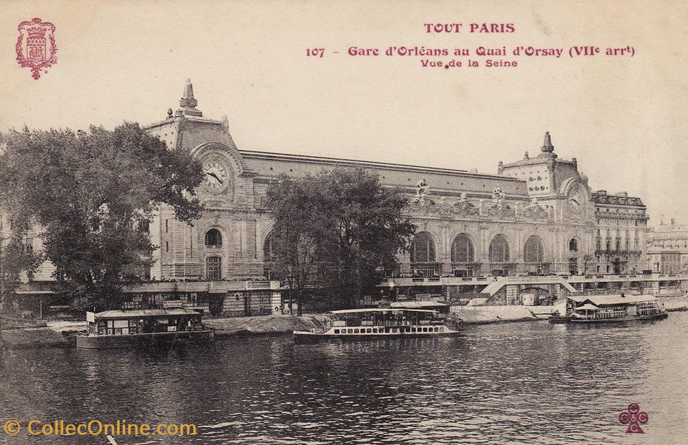 cartes postales europe france collection tout paris 107