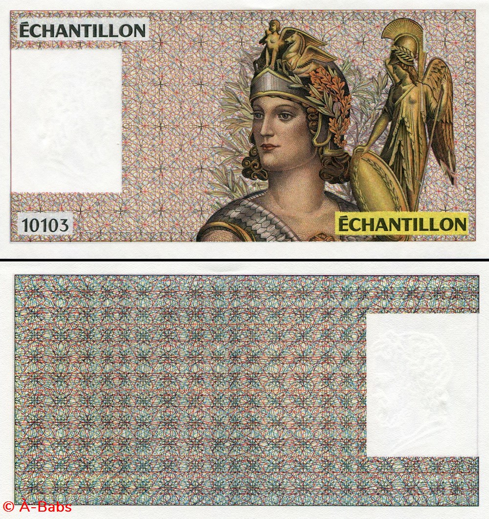 FRANCE - Billet test billets europe france billet test