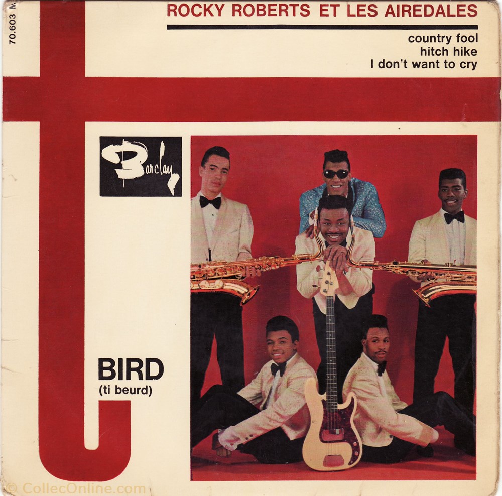 musique instrument vinyle disque tour rocky robert and the airedales t bird