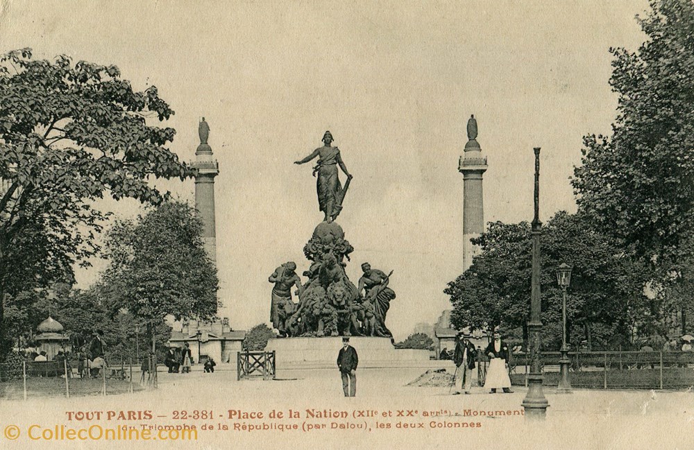 cartes postales europe france collection tout paris 22