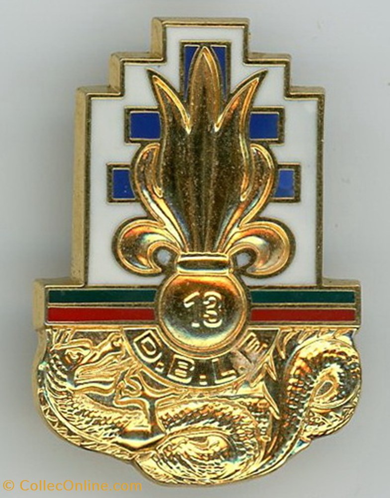 militarium medaille insigne legion etrangere 13 demi brigade de la legion etrangere