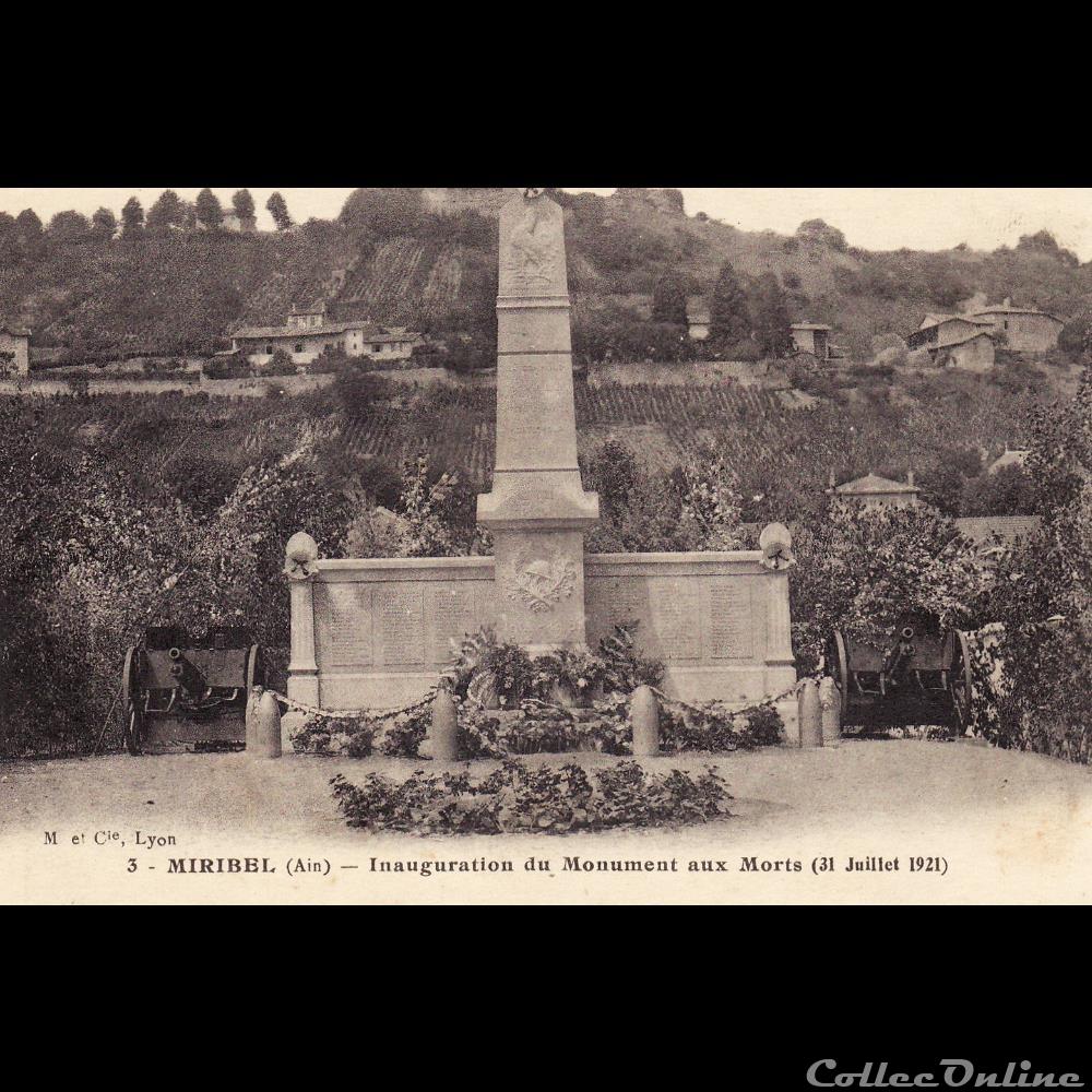 carte postale france auvergne 01 miribel