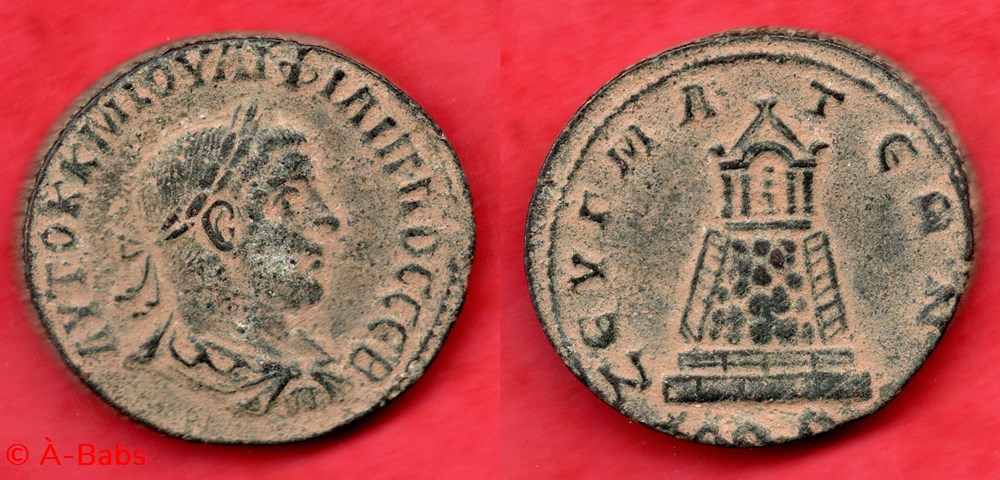 PHILIPPE II - PROVINCIALE - ZEUGMA SYRIE COMMAGENE - UNITE - BMC 35 monnaies antiques romaines imperiales et republicaines philippe ii provinciale zeugma syrie commagene unite bmc 35