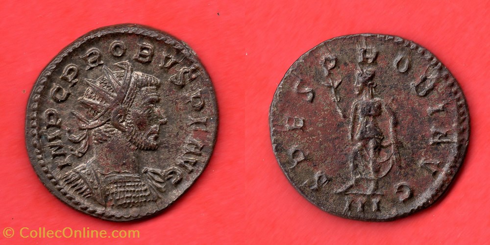 PROBUS - SPES PROBI AVG - RIC 100 monnaies antiques romaines imperiales et republicaines probus spes probi avg ric 100