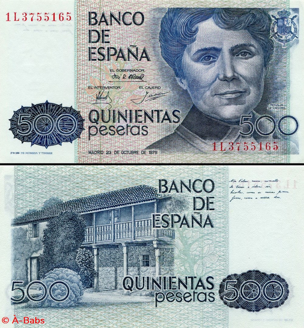 ESPAGNE - PICK 157 a 3 - 500 PESETAS - 1979 billets europe espagne pick 157 a 3 500 pesetas 1979