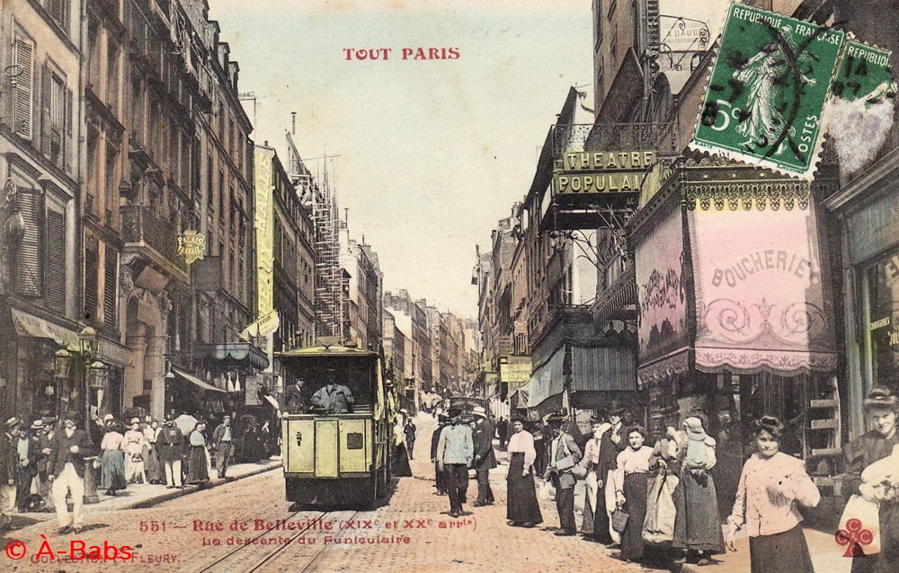 cartes postales europe france collection tout paris 551