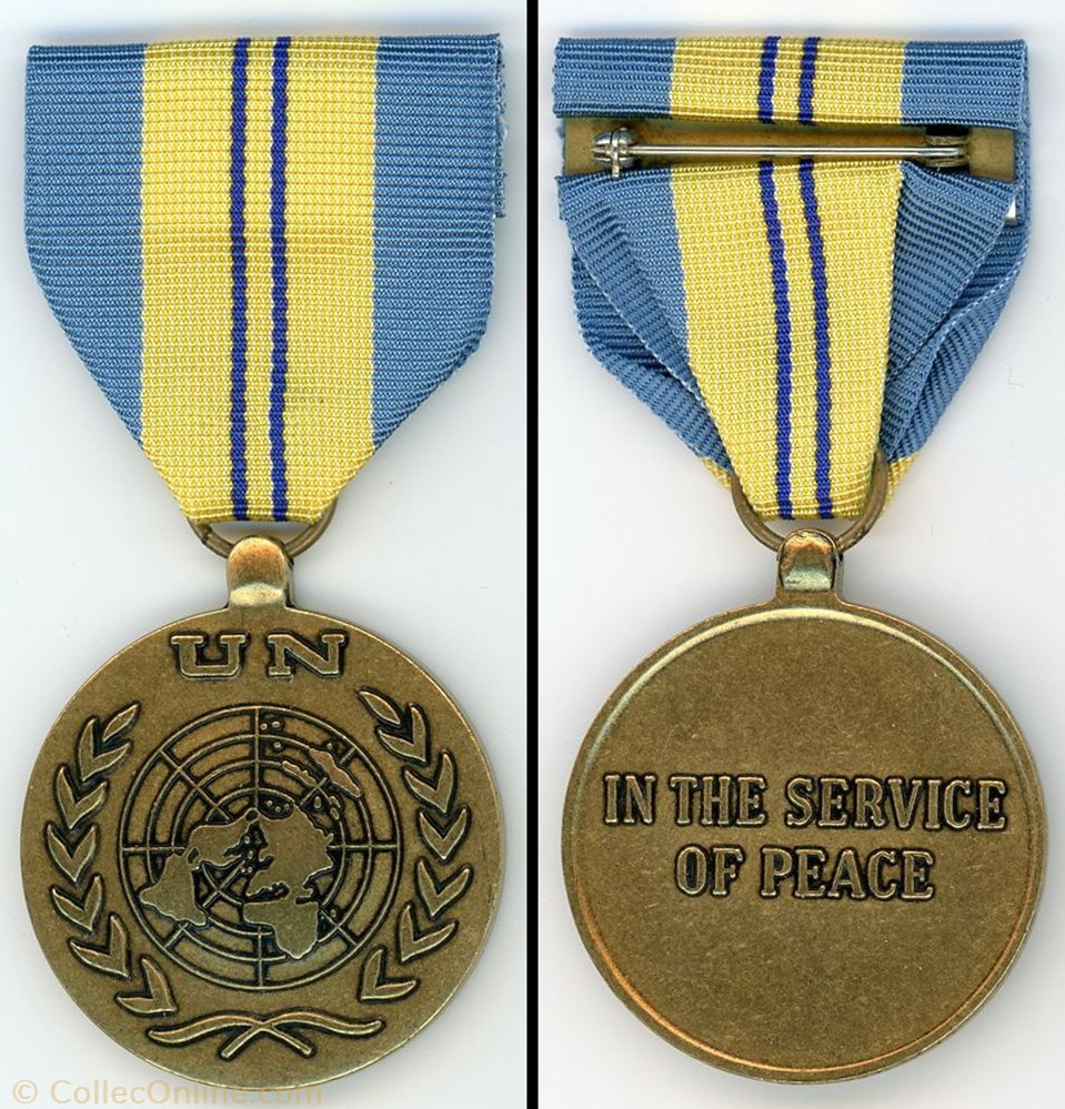 Médaille commémorative de l'UNEF II - FUNU II - Egypte - Israël onu medaille commemorative de unef ii funu ii egypte israel