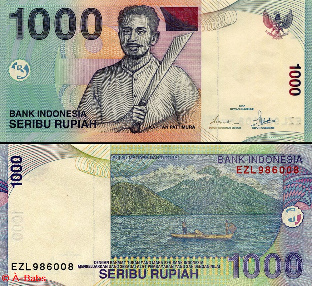 INDONÉSIE - PICK 141 i - 1000 ROUPIES - 2008 billets asie indonesie pick 141 i 1000 roupies 2008