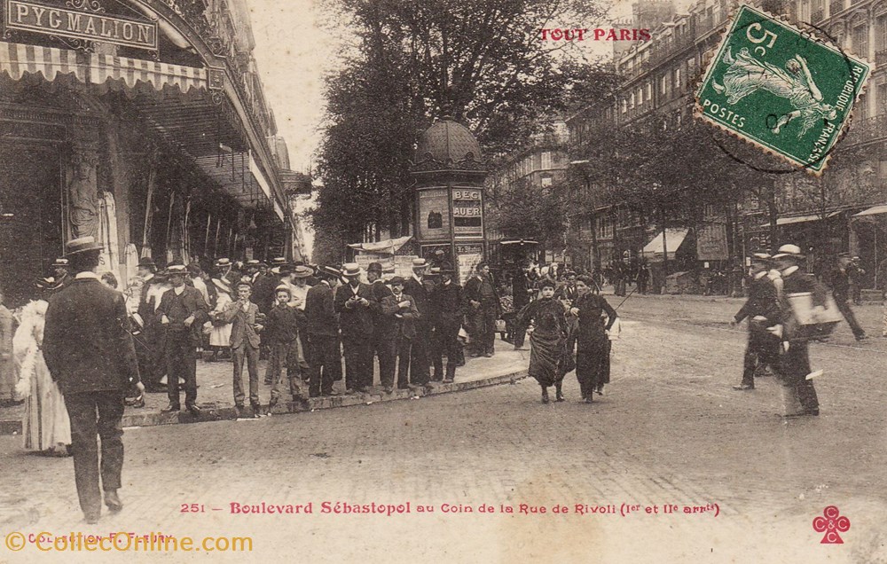 cartes postales europe france collection tout paris 251