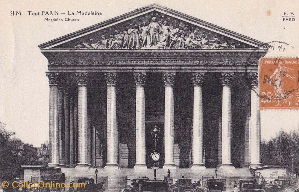 cartes postales europe france collection tout paris 021
