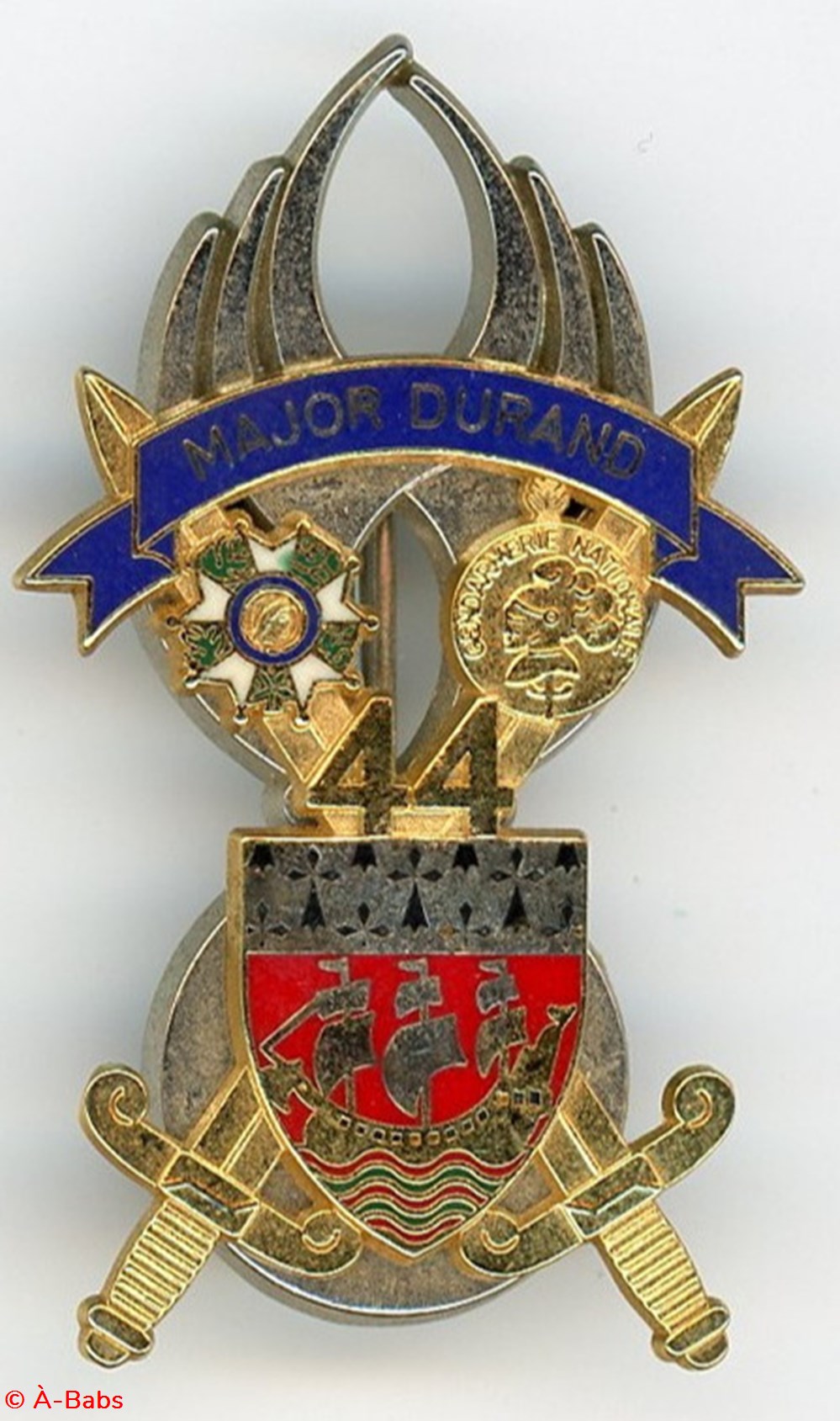 militaria medailles insignes insigne promotion major durand esog le mans