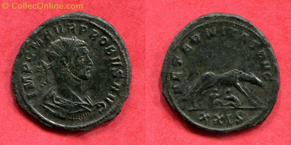 PROBUS - AETERNITAS AVG - RIC 639 monnaie antique jc ap romaine republicaine imperiale probus aeternitas avg ric 639