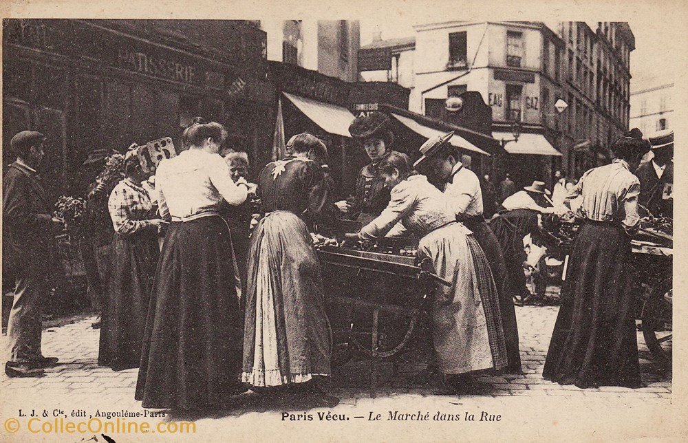 cartes postales europe france collection paris vecu n 066