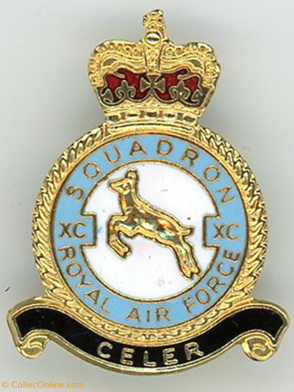 Insigne R.A.F - 90° Squadron militaria medailles insignes insigne r a f 90 squadron