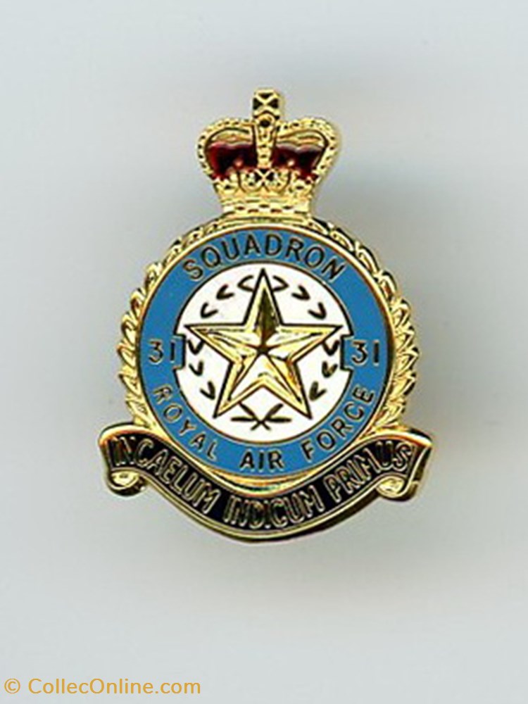 militarium medaille insigne r a f 31 squadron xxxi