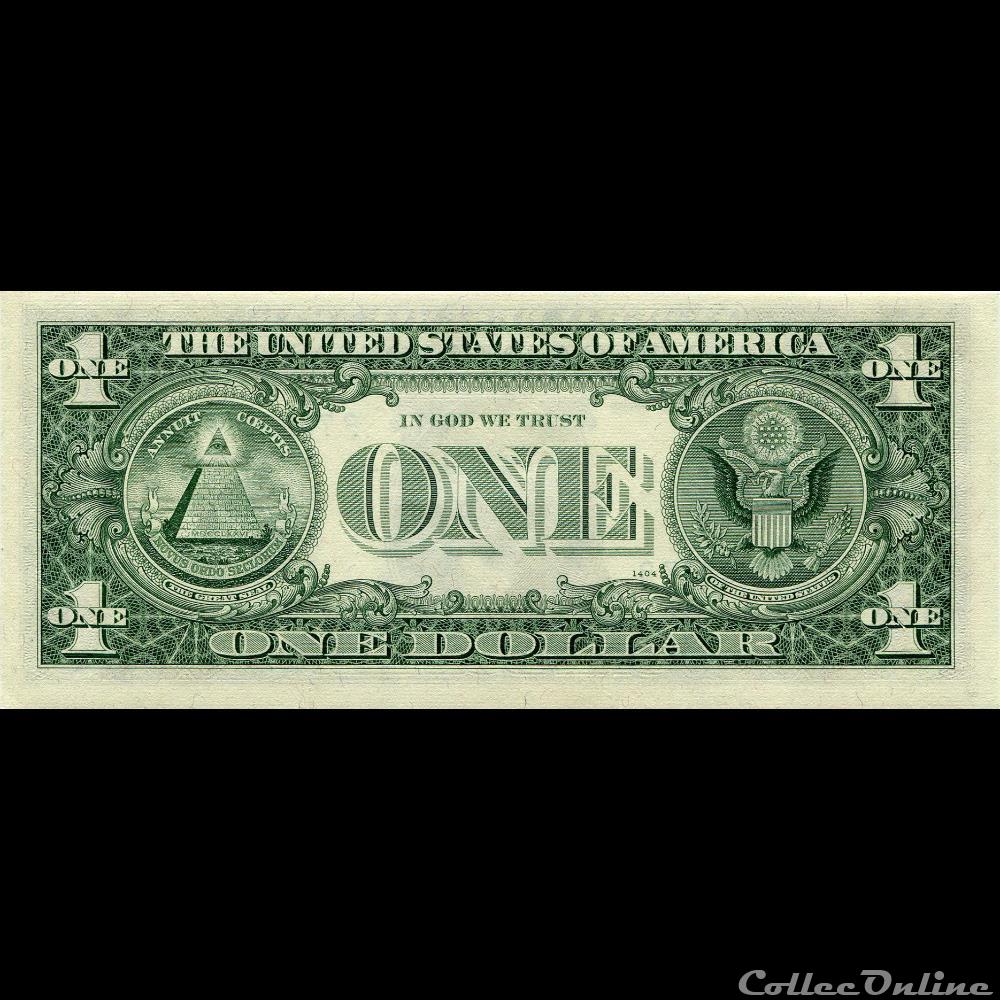 F- 1$ Federal Reserve Notes - Small Size 1969B Series billet amerique du nord etat uni f 1 federal reserve notes small size 1969b series