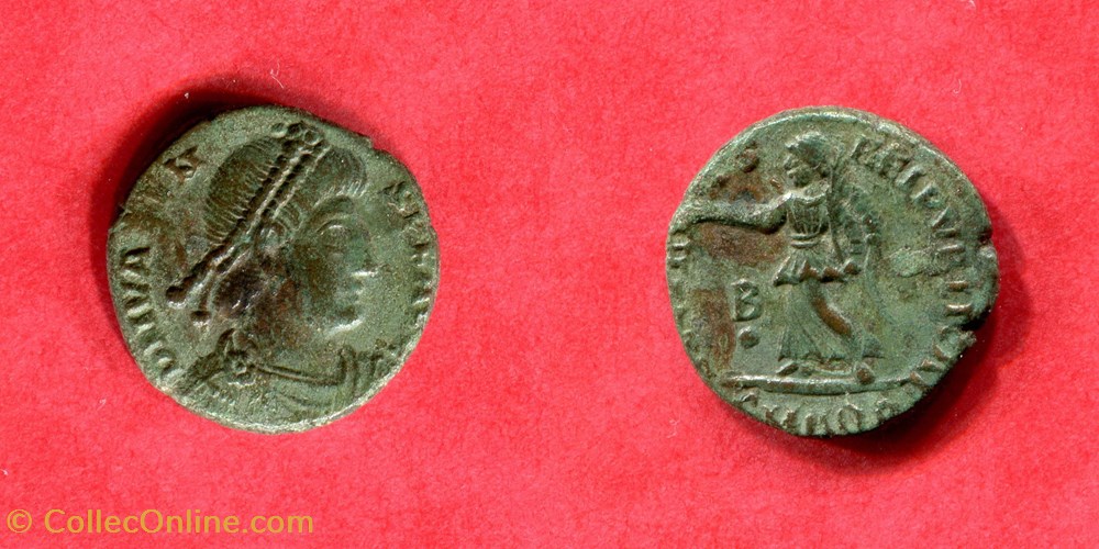 VALENS - SECVRITAS-REIPVBLICAE - RIC 9 monnaie antique av jc ap romaine republicaine imperiale valens secvritas reipvblicae ric 9