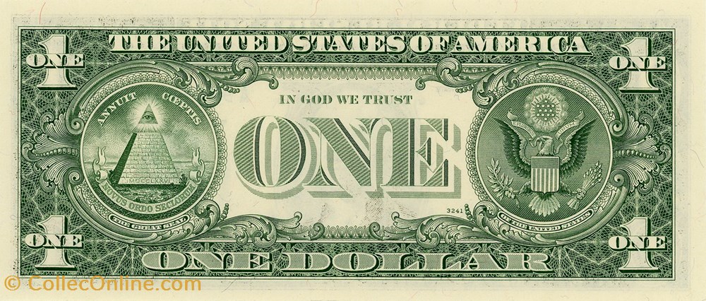 billets amerique du nord etats unis a 1 federal reserve notes small size 1981 series