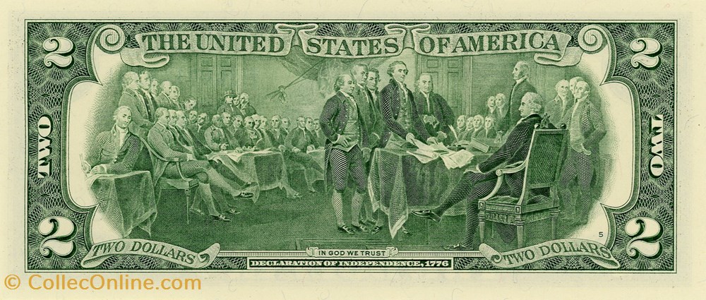 E- Richmond District - 2$ Federal Reserve Notes - Small Size 2017A Series billet amerique du nord etat uni e richmond district 2 federal reserve notes small size 2017a series