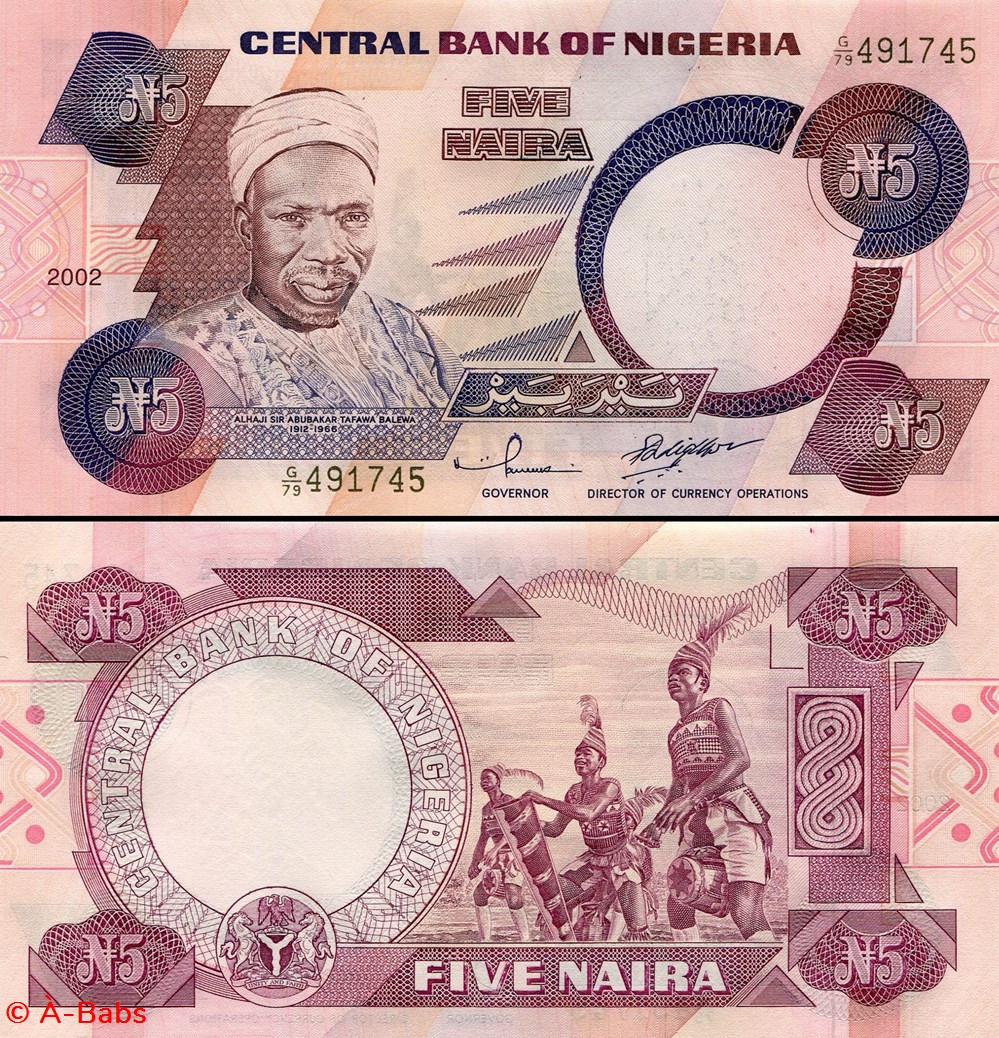 NIGERIA - PICK 24 G 2 - 5 NAIRA - 2002 billets afrique nigeria pick 24 g 2 5 naira 2002