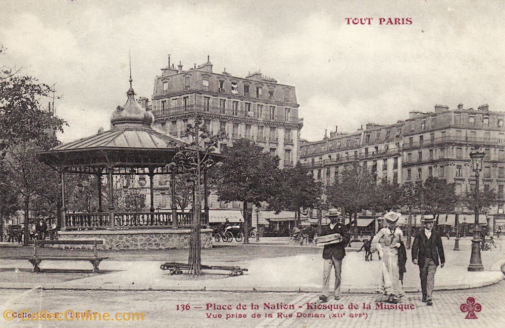 cartes postales europe france collection tout paris 136