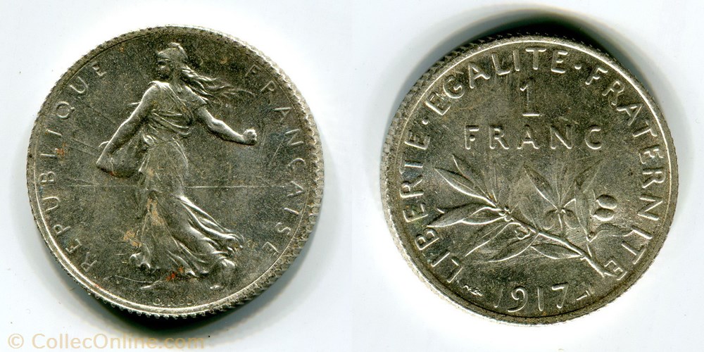 Monnaie trésor Mémé et Pépé - 1917 monnaies monde france monnaie tresor meme et pepe 1917
