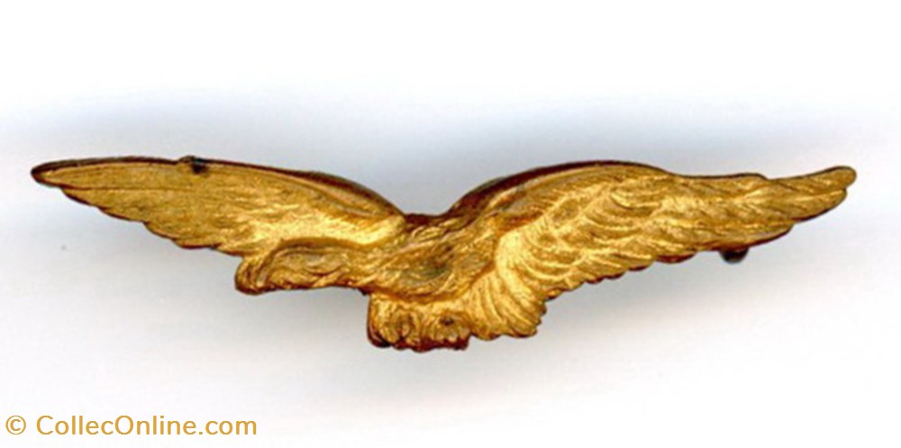 Insigne Aviation - Insigne de Calot militaria medailles insignes insigne aviation insigne de calot