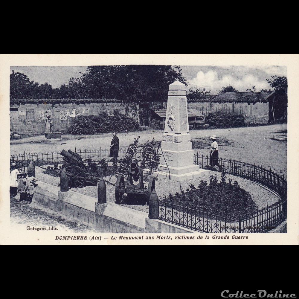 carte postale france auvergne 01 dompierre sur veyle