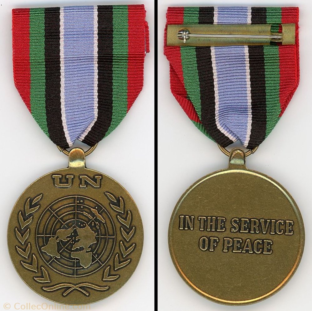 Médaille Medal ONU UNITED NATIONS RWANDA RUANDA UNAMIR MINUAR 
