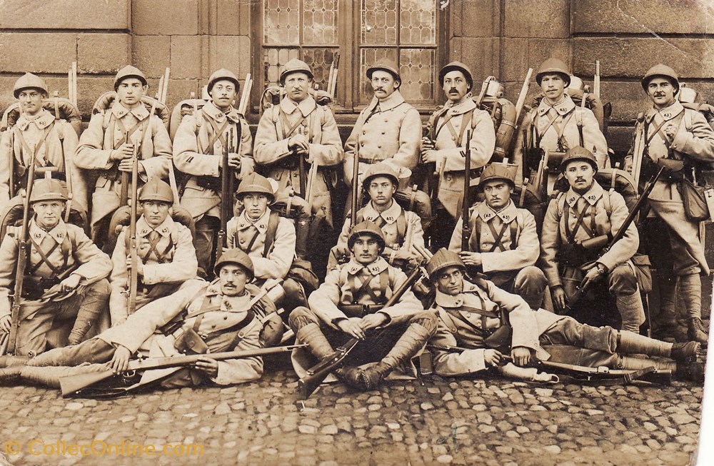 cartes postales europe france 43 regiment infanterie lille puis limoges