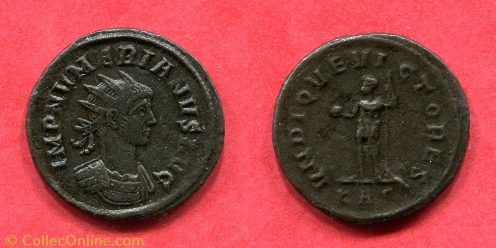 monnaie antique av jc a ap romaine republicaine imperiale numerien vndique vi ctores ric 423