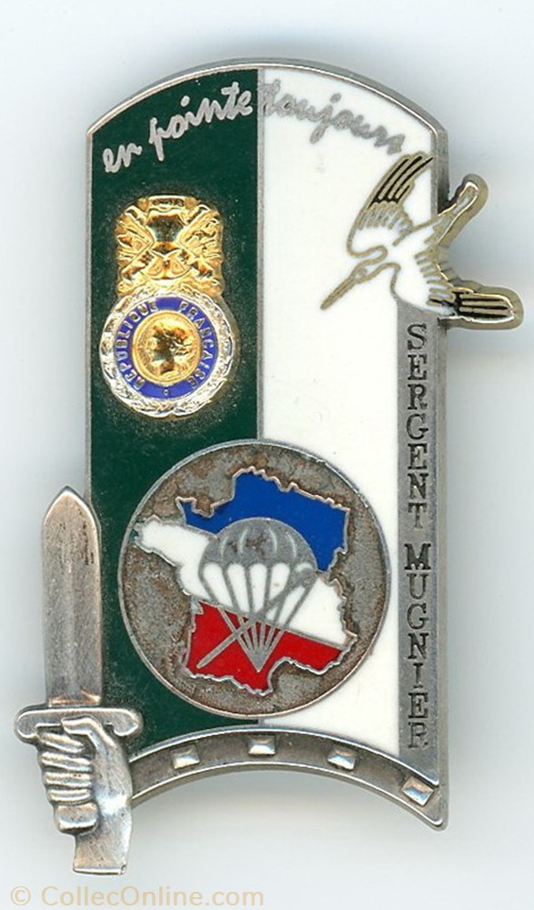 Insigne ENSOA - 167° Promotion Mugnier André militarium medaille insigne ensoa 167 promotion mugnier andre