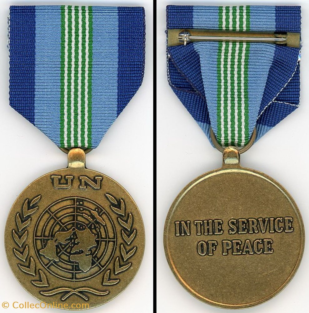 Médaille commémorative de l 'ONUCA medaille commemorative de lonuca