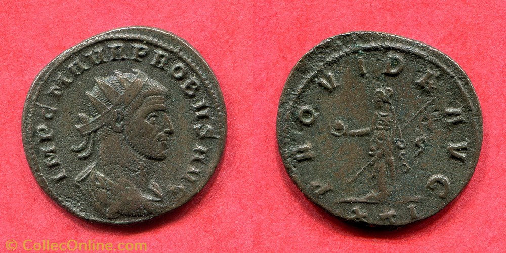 PROBUS - PROVIDE AVG - RIC 716 monnaie antique jc ap romaine republicaine imperiale probus provide avg ric 716