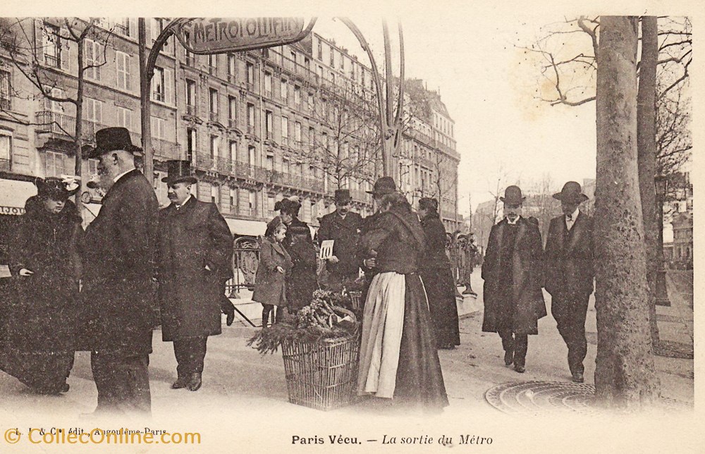 cartes postales europe france collection paris vecu n 071