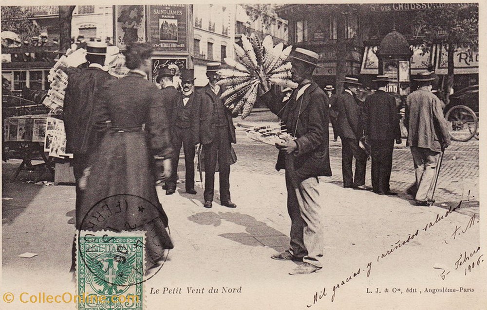 Collection Paris Vécu - N°103 cartes postales europe france collection paris vecu n 103
