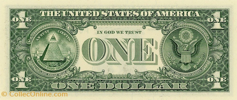 F- 1$ Federal Reserve Notes - Small Size 2017 Series billet amerique du nord etat uni f 1 federal reserve notes small size 2017 series