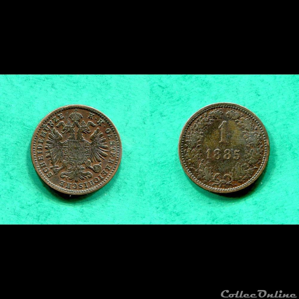 Autriche - 1885 monnaie monde autriche 1885