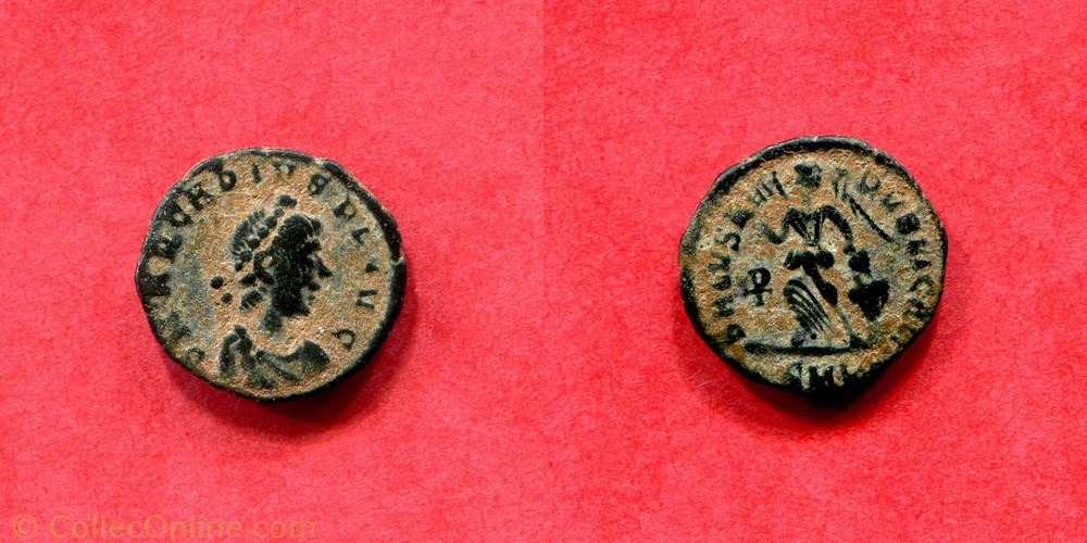 ARCADIUS - SALVS REI PVBLICAE - RIC 26 monnaie antique av jc ap romaine arcadius salvs rei pvblicae ric 26