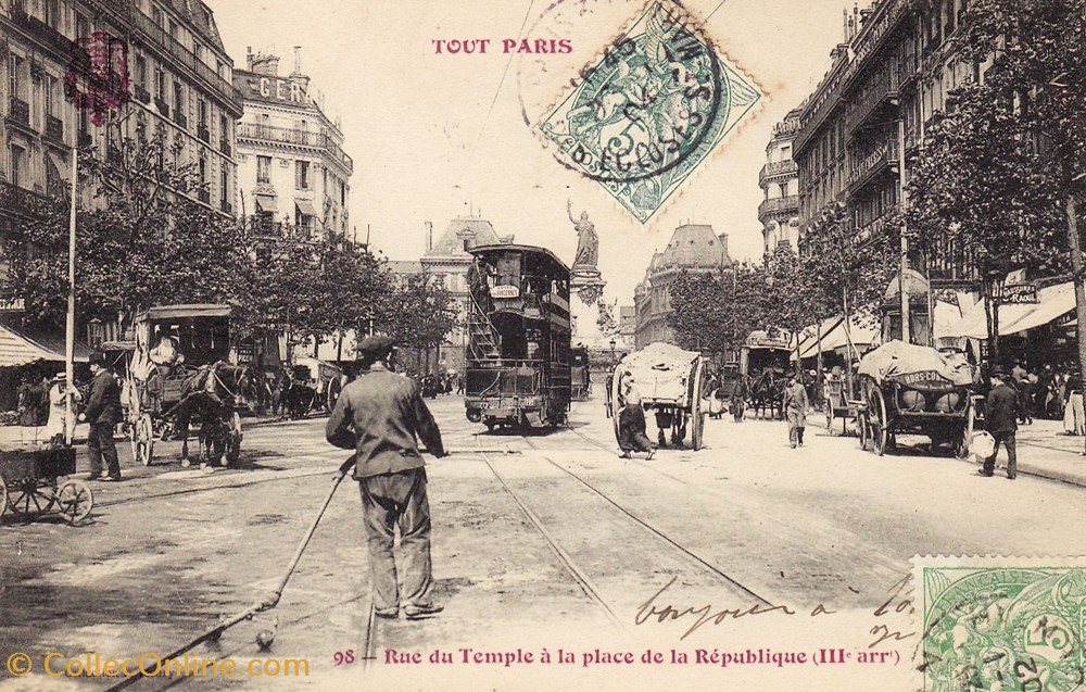Collection Tout Paris - 098 cartes postales europe france collection tout paris 098