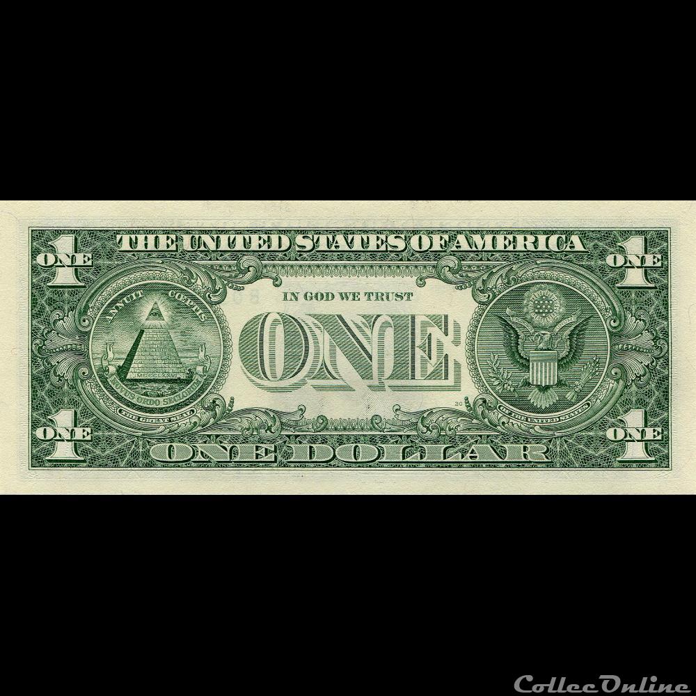 B- 1$ Federal Reserve Notes - Small Size 2017 Series billet amerique du nord etat uni b 1 federal reserve notes small size 2017 series