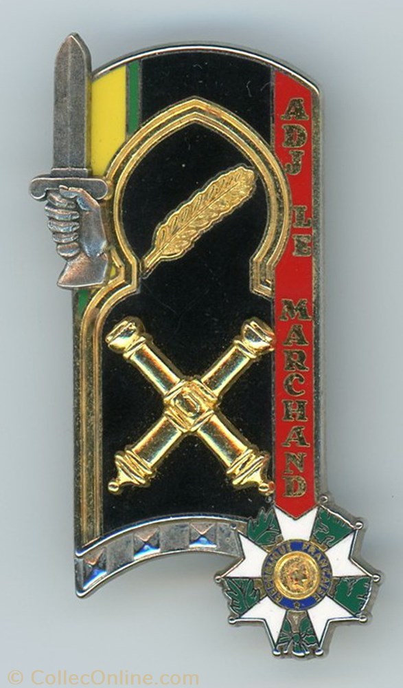 Insigne ENSOA - 182° Promotion Le Marchand Paul militarium medaille insigne ensoa 182 promotion le marchand paul