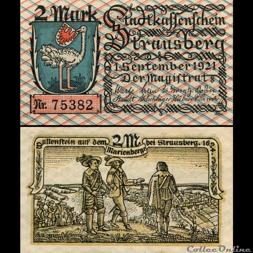 billet allemagne kazakhstan strausberg 2 mark