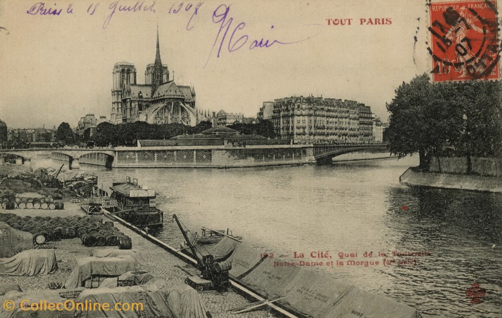 cartes postales europe france collection tout paris 192
