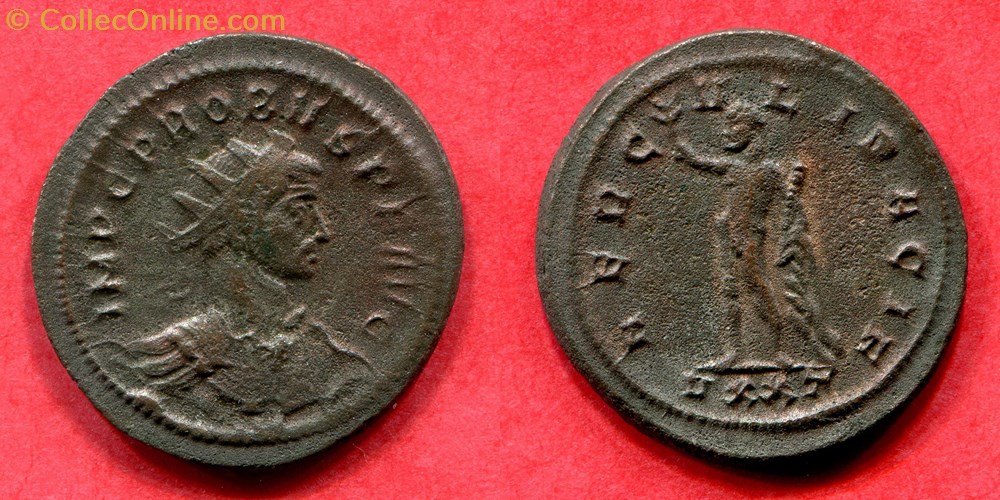 PROBUS - HERCVLI PACIF - RIC 37? monnaie antique av jc ap romaine republicaine imperiale probus hercvli pacif ric 37