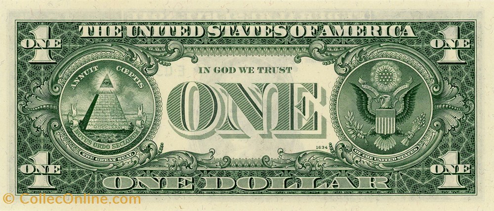 E- 1$ Federal Reserve Notes - Small Size 1974 Series billets amerique du nord etats unis e 1 federal reserve notes small size 1974 series